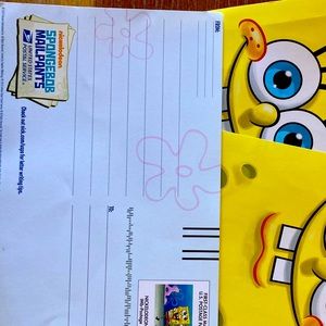Spongebob Mailpants Postcard